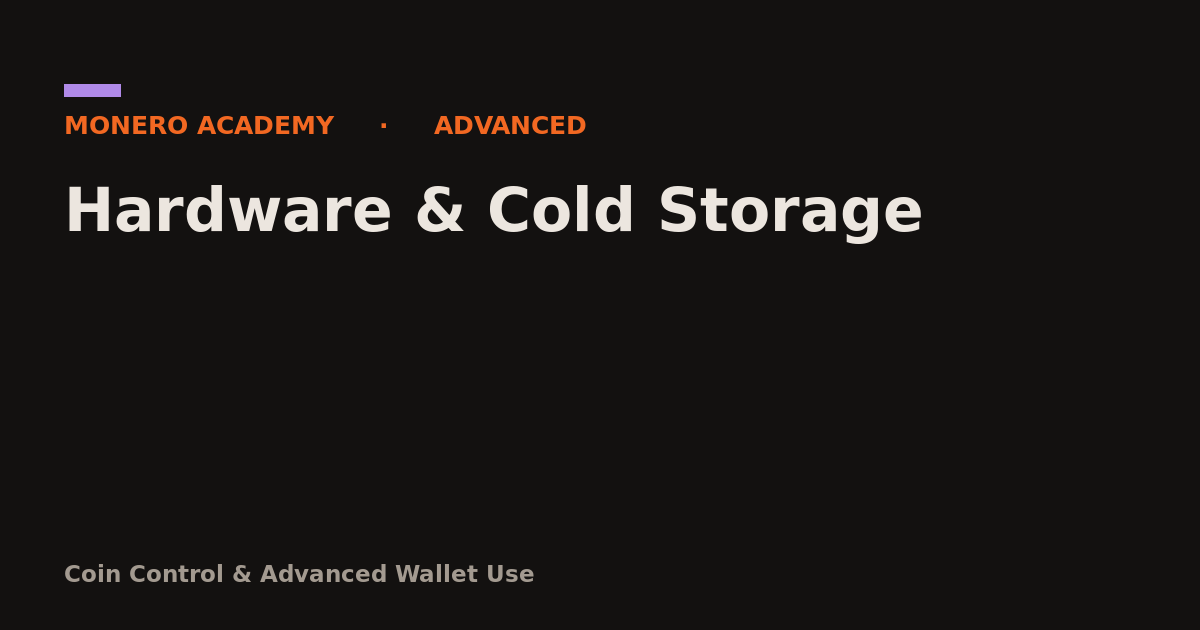 Hardware & Cold Storage
