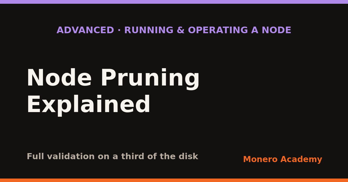 Node Pruning Explained
